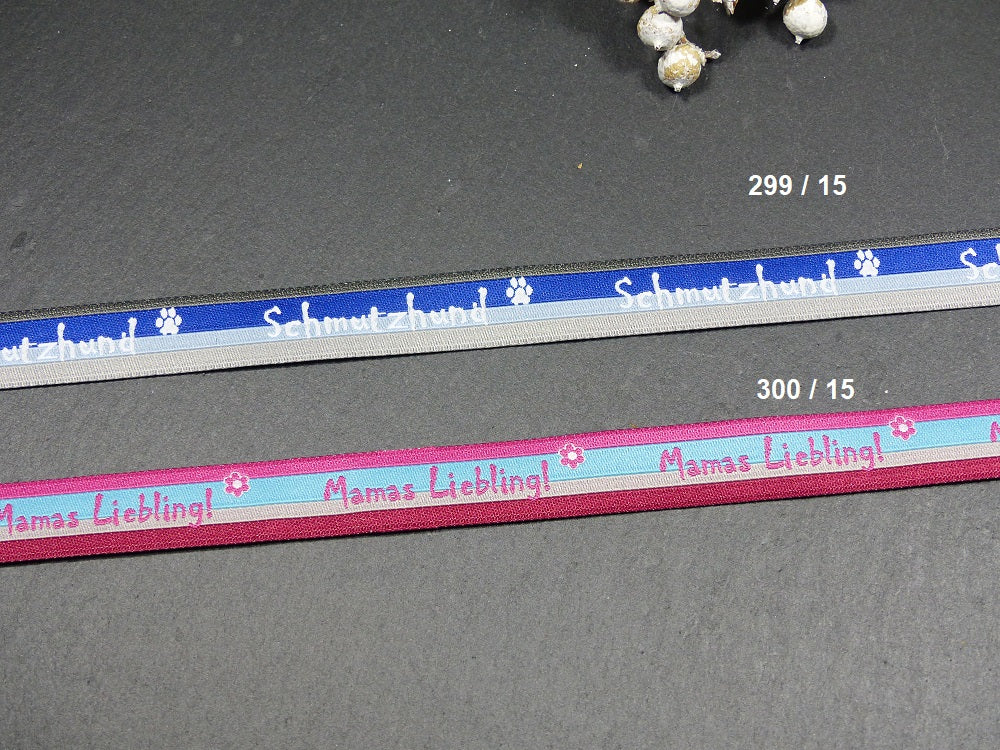 Borte ab Gurtbandbreite 15mm