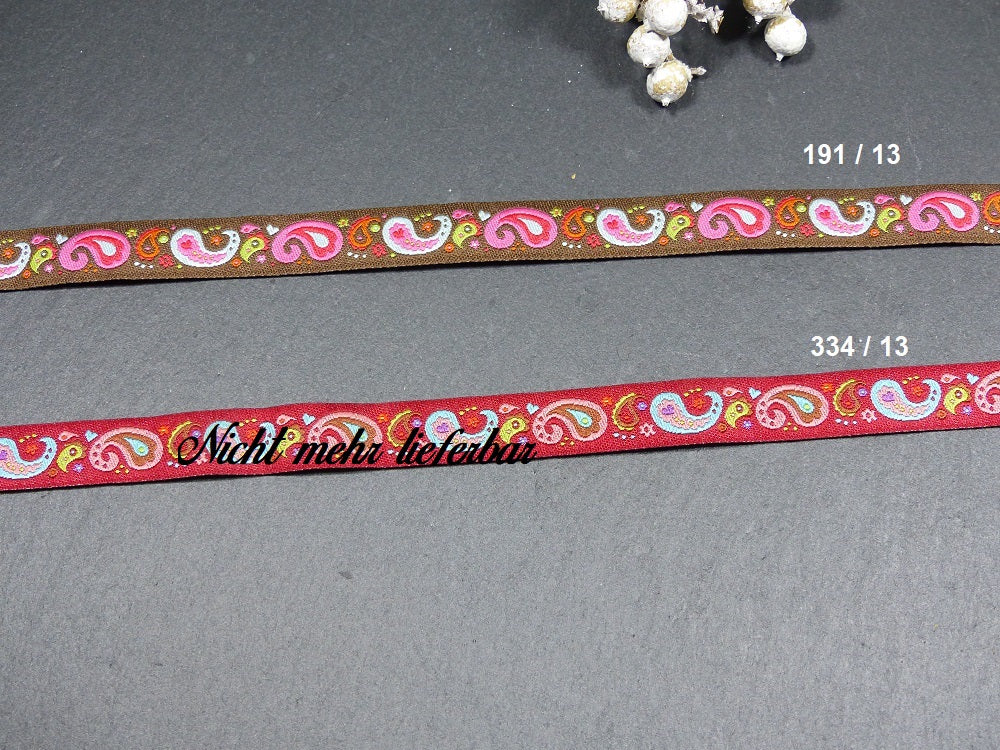 Borte ab Gurtbandbreite 15mm