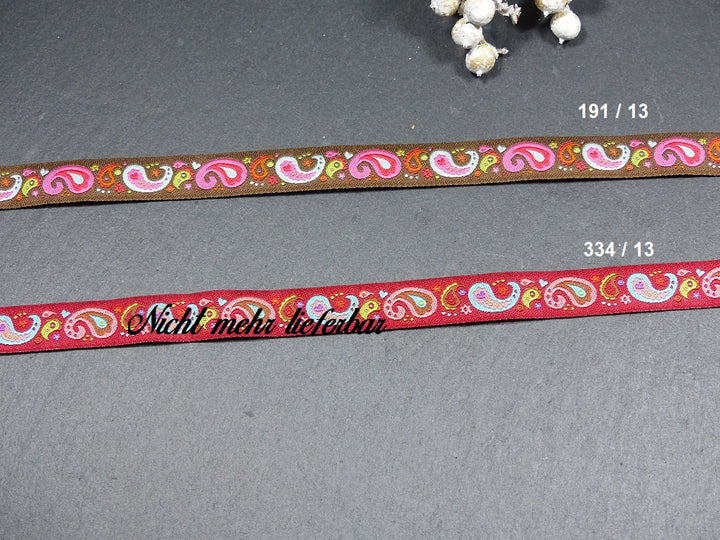 Borte ab Gurtbandbreite 15mm