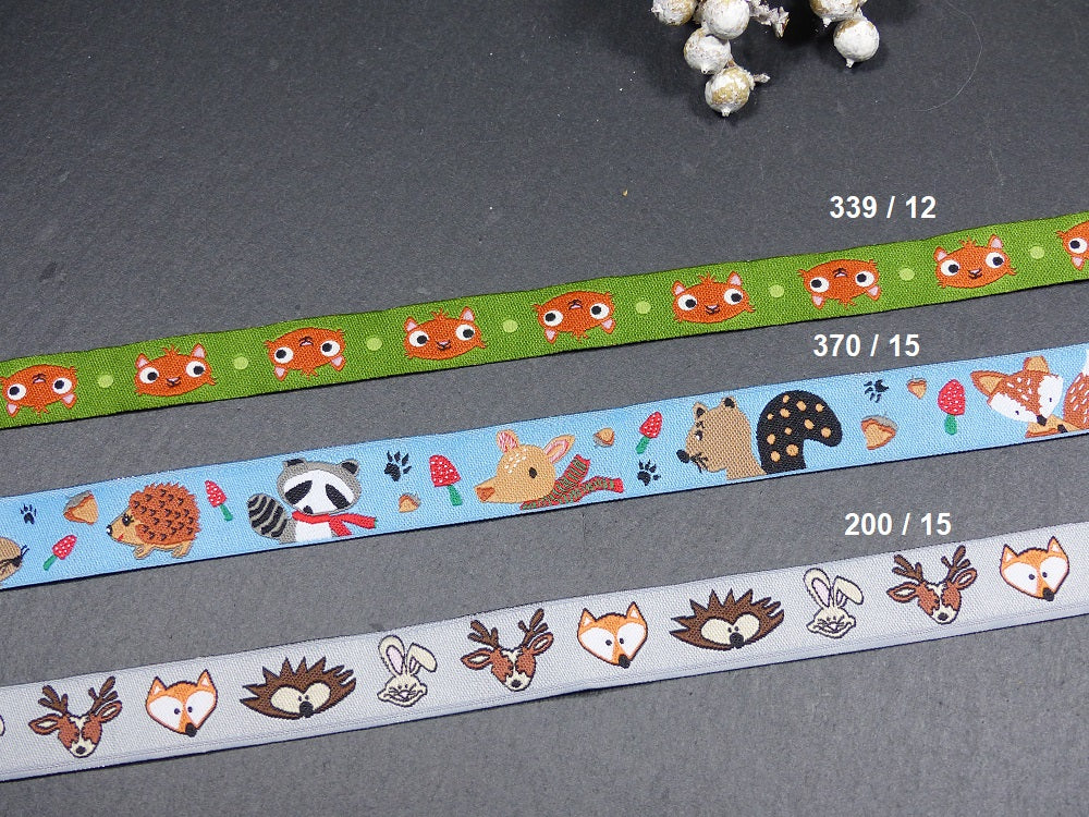 Borte ab Gurtbandbreite 15mm