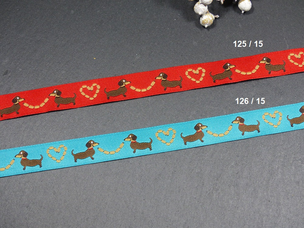 Borte ab Gurtbandbreite 15mm