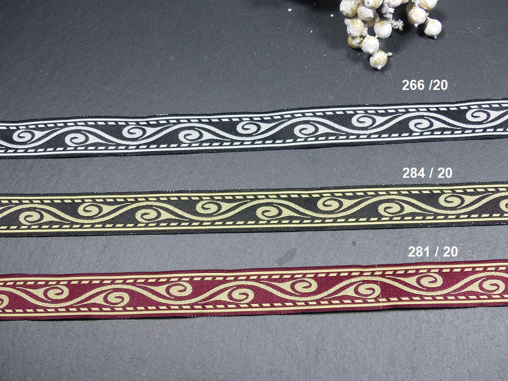 Borte ab Gurtbandbreite 20mm