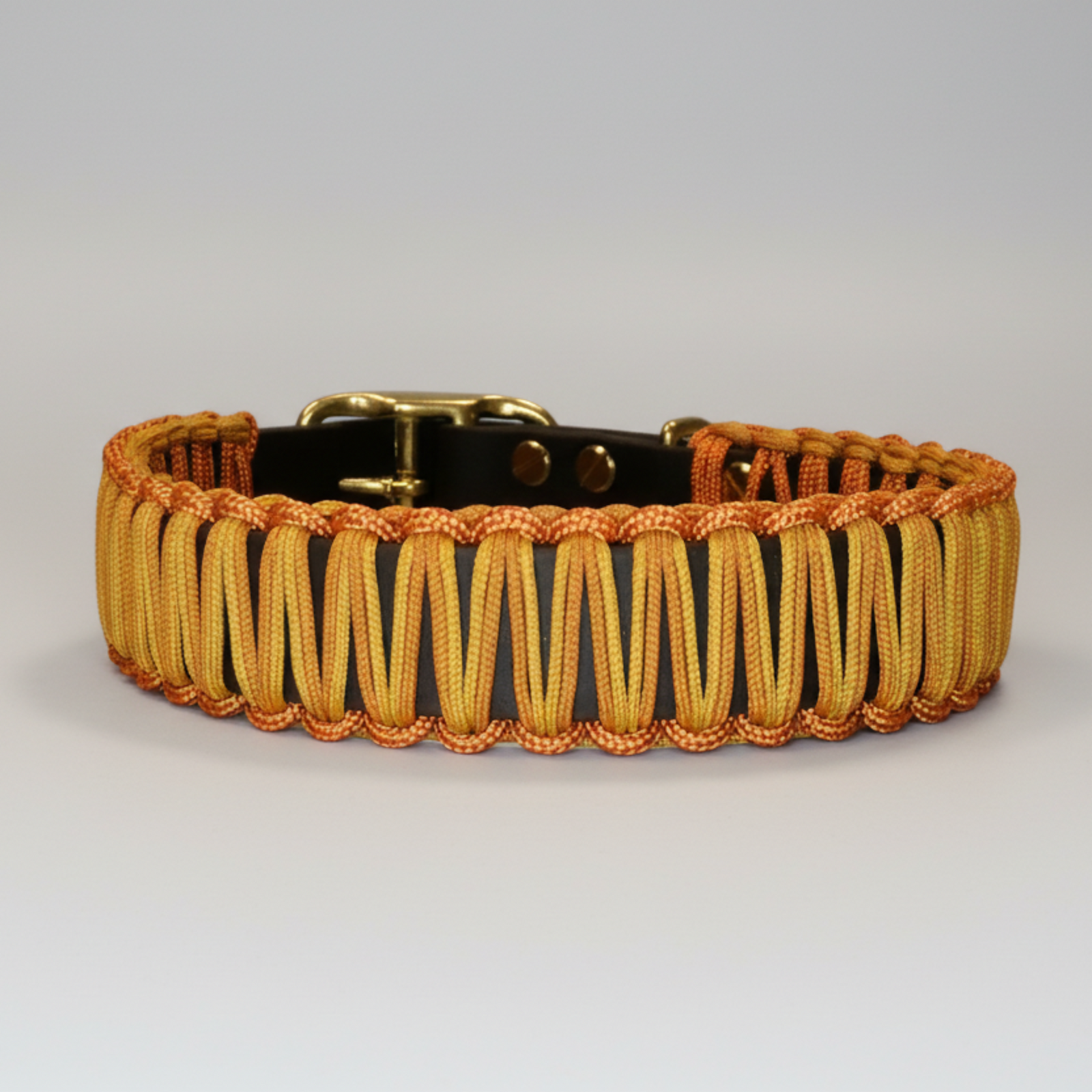 Hundehalsband Biothane Paracord Braun