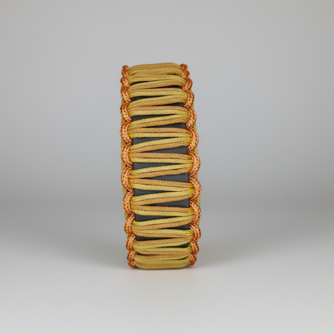 Hundehalsband Biothane Paracord verstellbar Braun